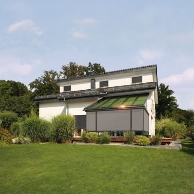 Ecklösung für Fenster-Markisen von Warema Ecklösung für Fenster-Markisen von Warema